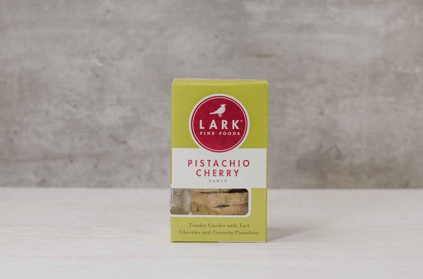 Lark Fine Foods Pistachio Cherry Sable - 3oz