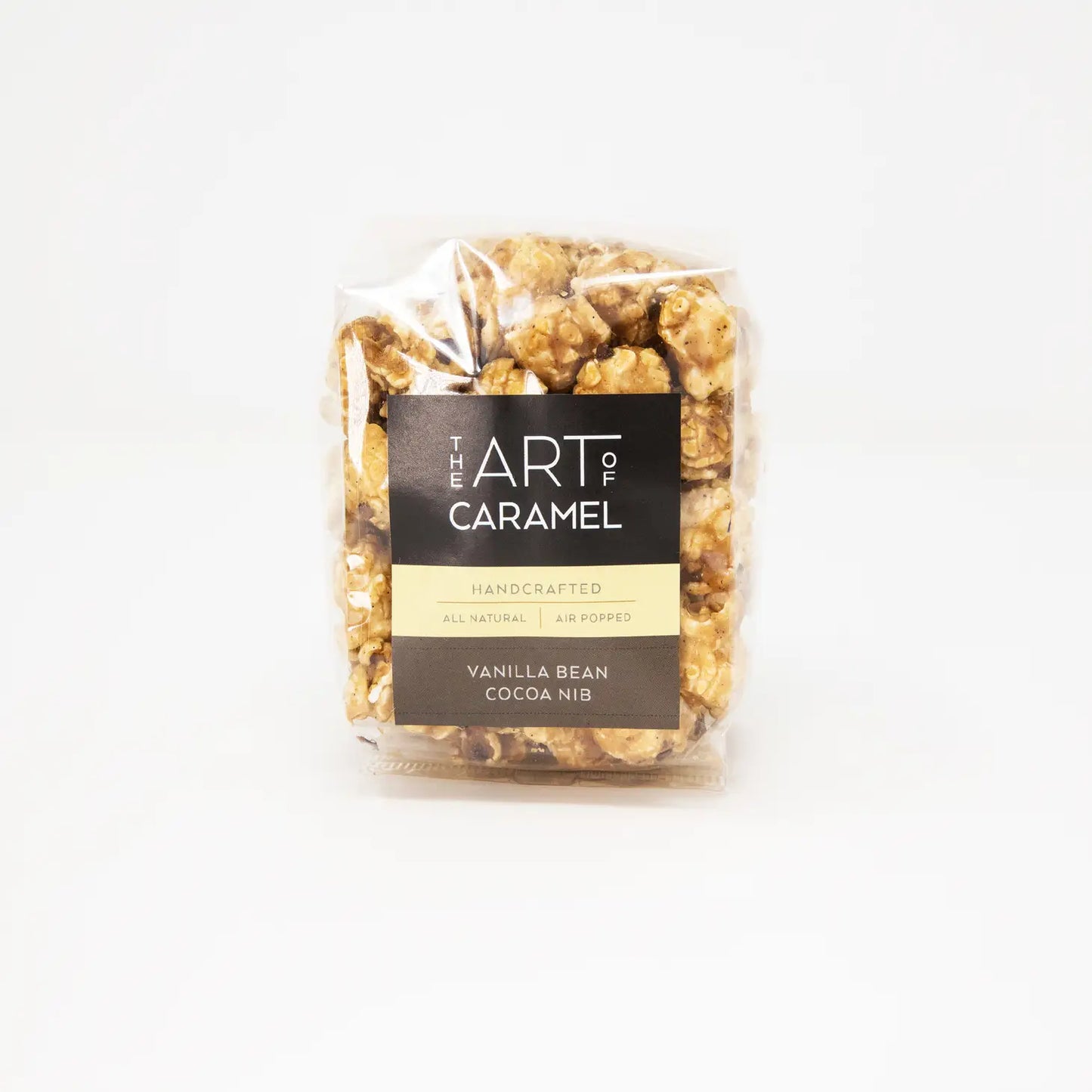 Mini! Vanilla Bean Cocoa Nib Caramel Popcorn - 2 oz