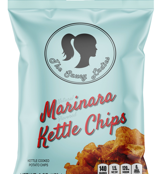 The Saucy Ladies Marinara Kettle Chips - 2oz